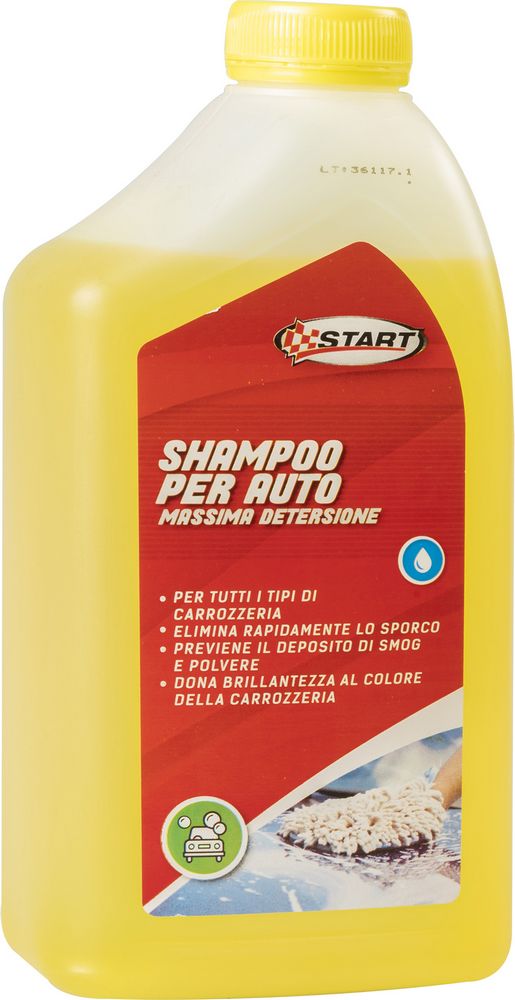 Shampoo per auto 1L massima detersione modello universale
