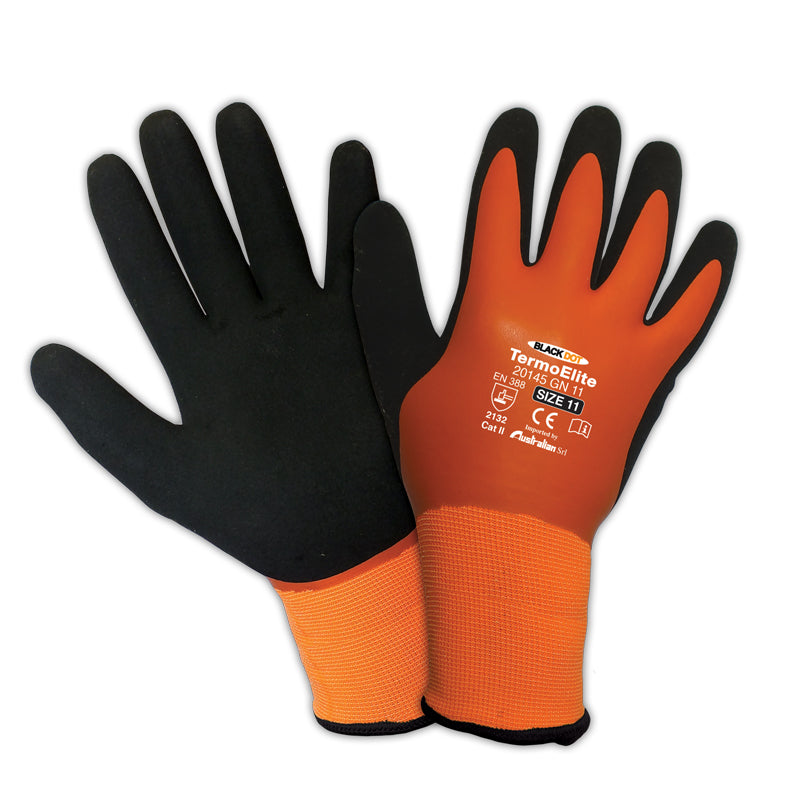 AUSTRALIAN GUANTI NYLON TERMO ELITE TG.11 APPENDIBILE ART.AR confezione da PAIA 12