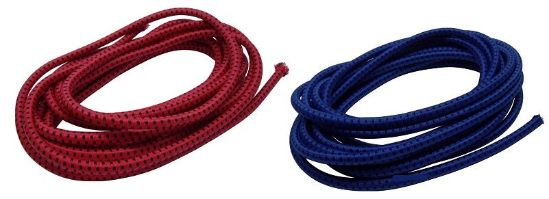 CORDA ELASTICA ALTE X CENTINATURA MM.8XMT.20 ROSSO/NERA