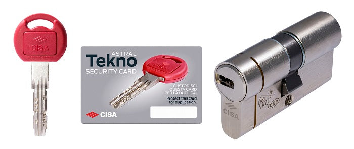 CISA CILINDRO TEKNO PRO 0M3T1-17 SAG. MM.79(30X50) OTT.NICHE