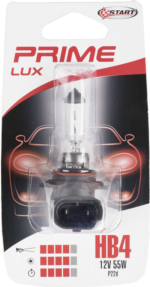 START HB4 Lampadina Singola Alogena per luci auto 12V 55W P22d