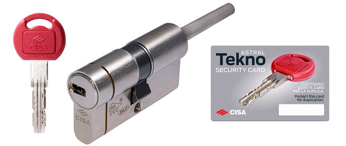 CISA CILINDRO TEKNO PRO 0M3T7-90 SAG. MM.79(50X30) PER POMOL