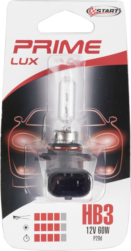 START HB3 Lampadina Singola Alogena per luci auto 12V 60W P20d