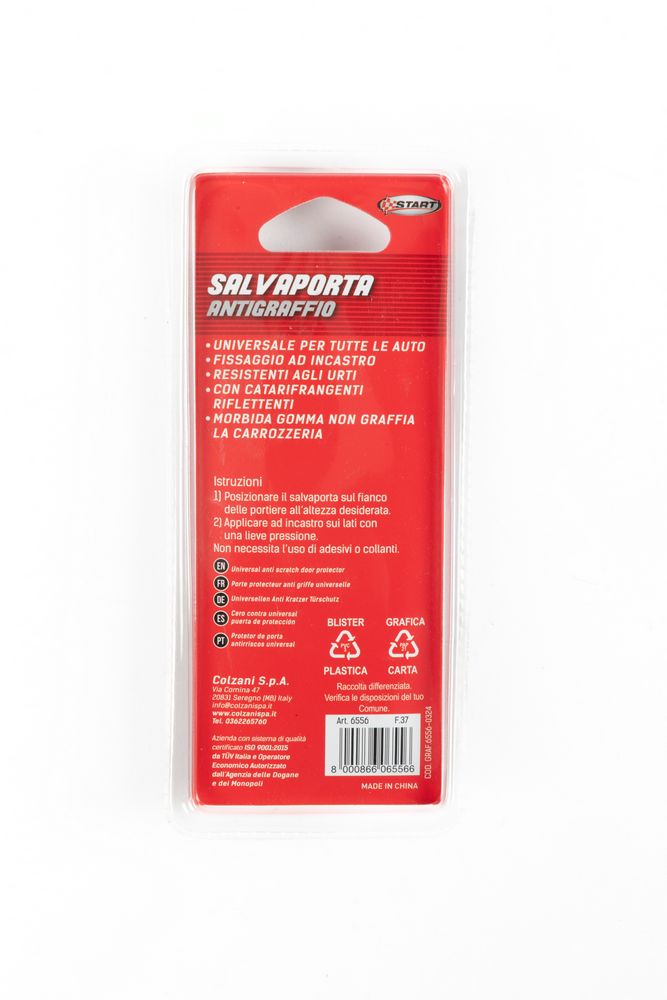 START Kit Salvaporta antigraffio da due pezzi universale adatto a tutte