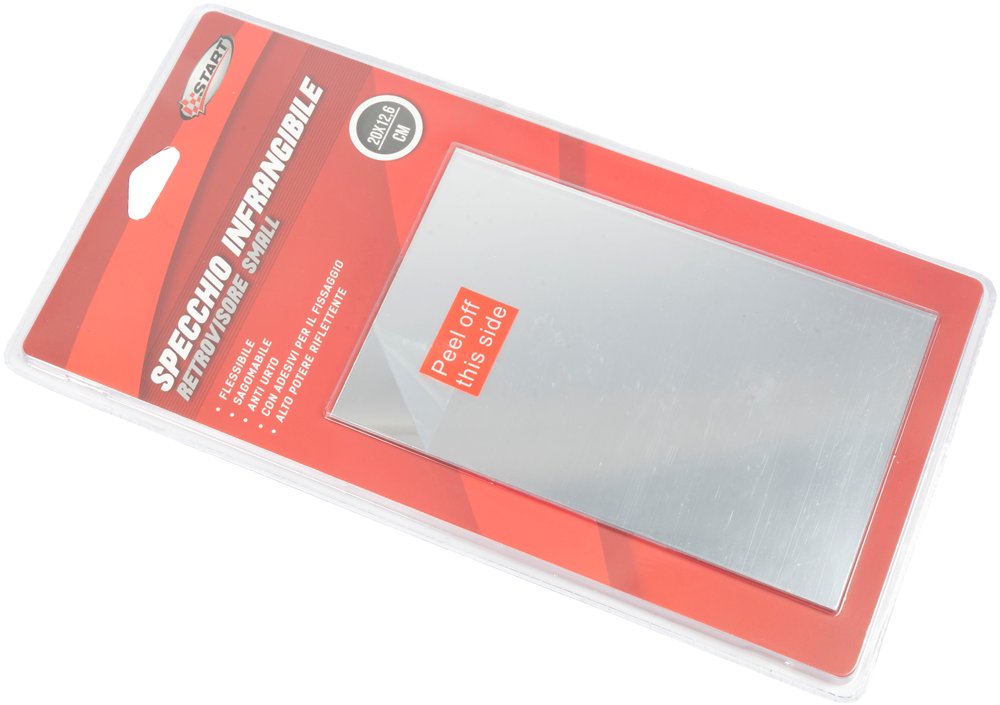 Specchio Infrangibile Retrovisore small per auto 20x12,6 cm