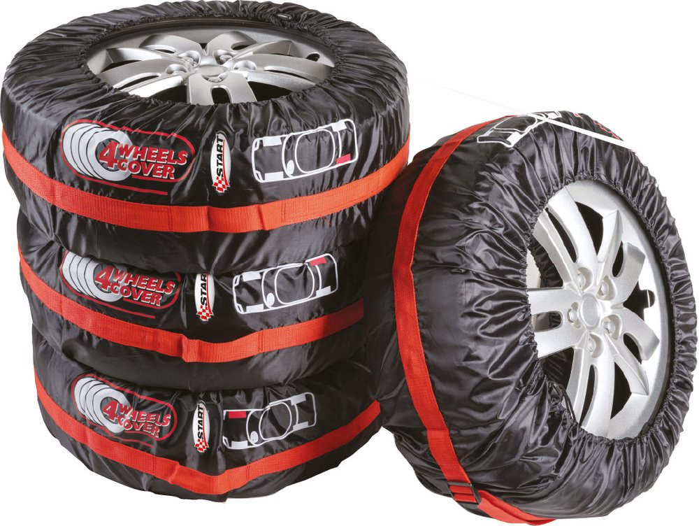 START Set 4 pezzi Copri Pneumatici Extra Large per auto Accessorio Originale