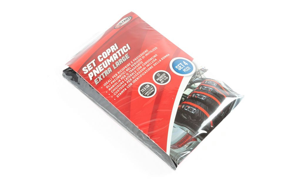 START Set 4 pezzi Copri Pneumatici Extra Large per auto Accessorio Originale