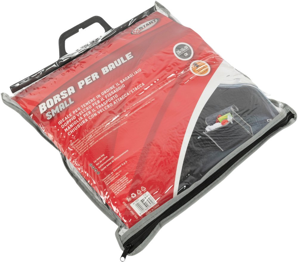 START Borsa per Baule Auto Small con Doppio Velcro ? Organizer Auto Compatto
