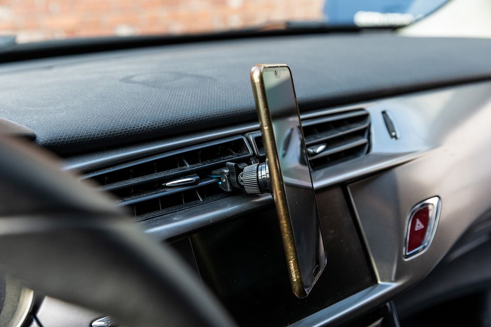 START Porta cellulare magnetico diametro 4,5 cm per smartphone auto