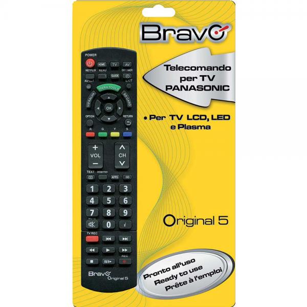 BRAVO TELECOMANDO SMART TV ORIGINAL 5 XPANASONIC