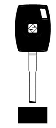 SILCA CHIAVE AUTO TRANSPONDER S/CHIP HU101TE