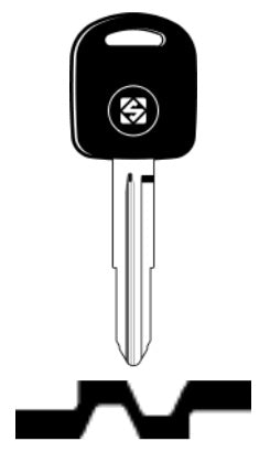 SILCA CHIAVE AUTO TRANSPONDER S/CHIP SZ12TE