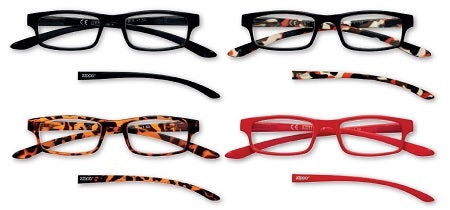 ZIPPO OCCHIALI ASTE LUNGHE +1.00 31Z-KITB10B 4 PEZZI ASS.