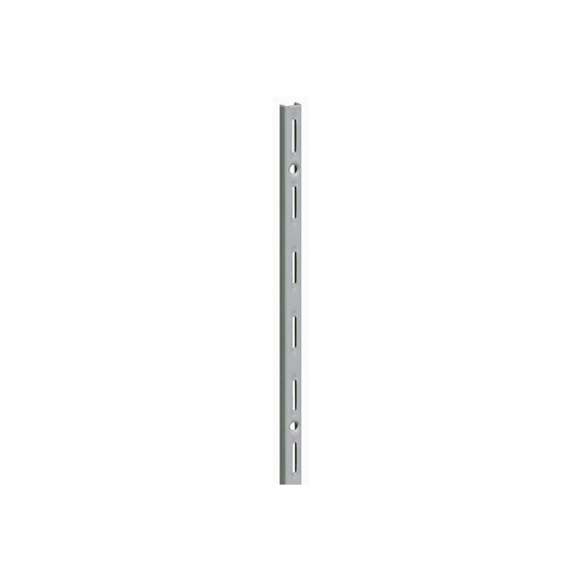 Cremagliera binario singolo - 200 cm. - grigio alluminio