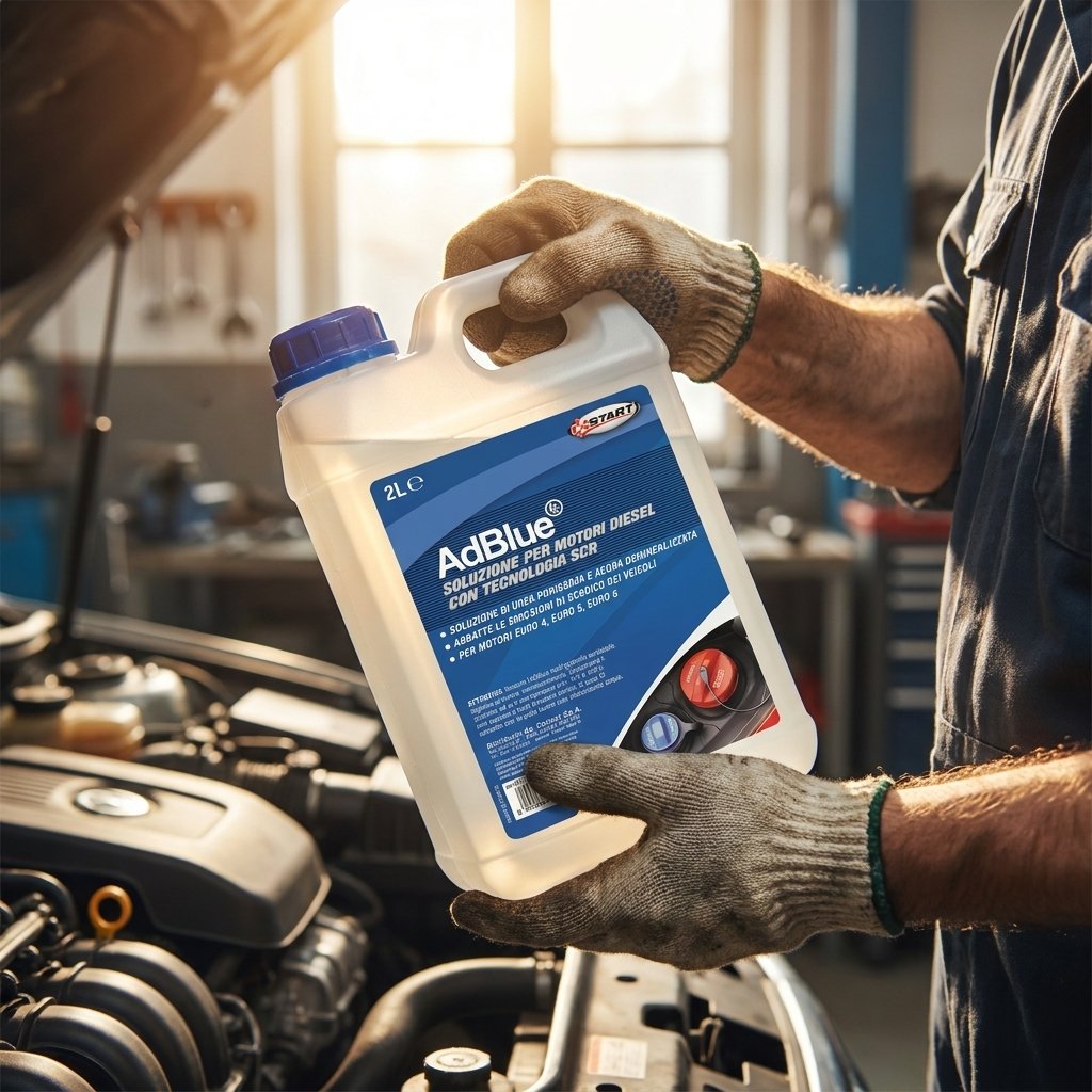 START Liquido AdBlue 2LT Additivo Diesel per Veicoli Euro 6 Riduce Emissioni