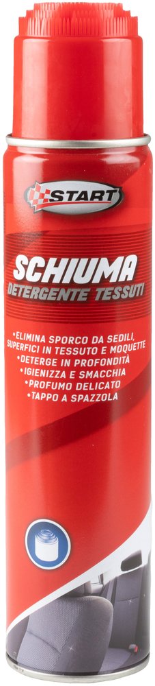 Spray Schiuma Detergente Tessuti c/tappo a spazzola 400 ml