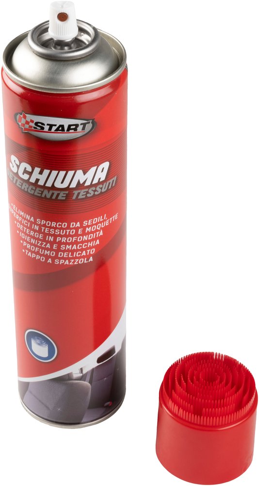 Spray Schiuma Detergente Tessuti c/tappo a spazzola 400 ml
