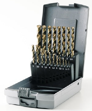 KRINO PUNTE HSS COBALTO 5% ASS.TO 19PZ CASS.METALLO - ART.01