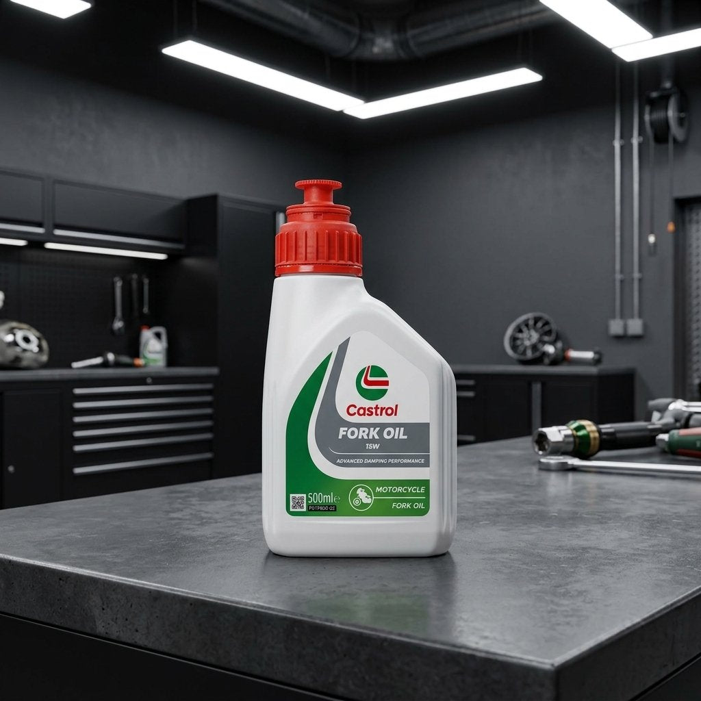 Castrol Fork Oil 15W Fluido 5W-30 5L Minerale Olio Motore Lubrificante Moto