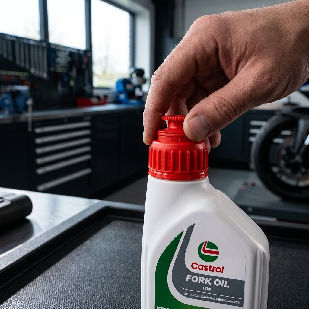 Castrol Fork Oil 15W Fluido 5W-30 5L Minerale Olio Motore Lubrificante Moto