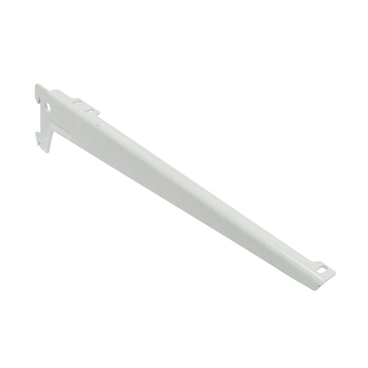 Reggimensole a 2 ganci angolate - 38 cm. - bianco