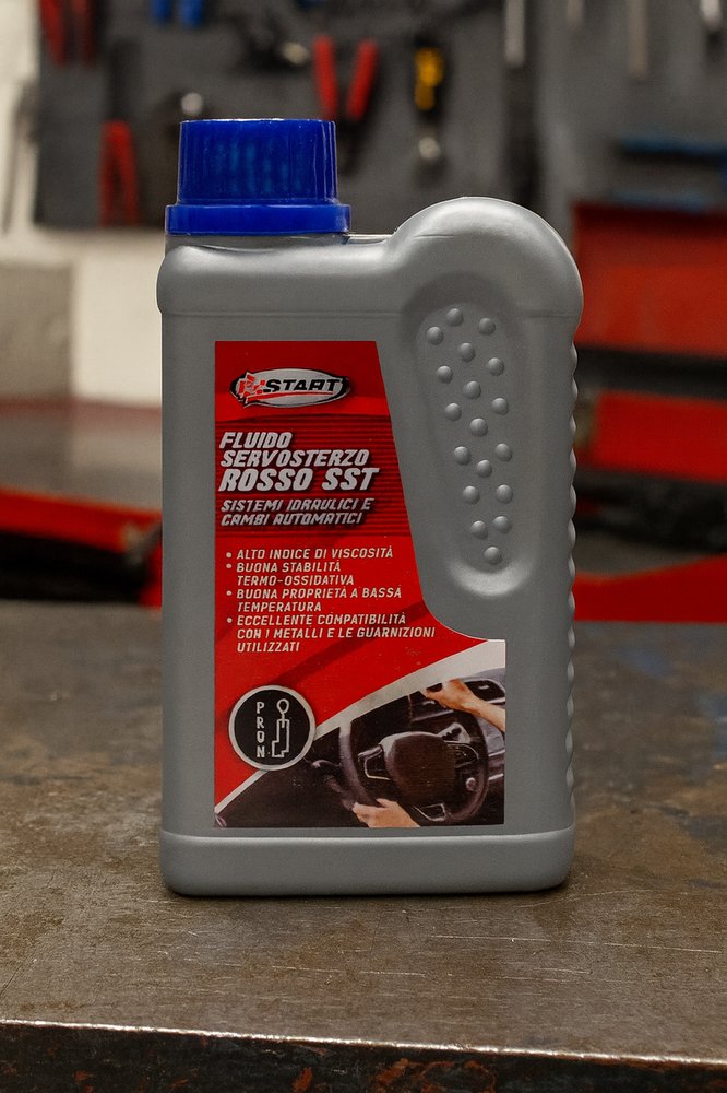 Fluido servosterzo rosso SST 250 ML manutenzione ed emergenza auto
