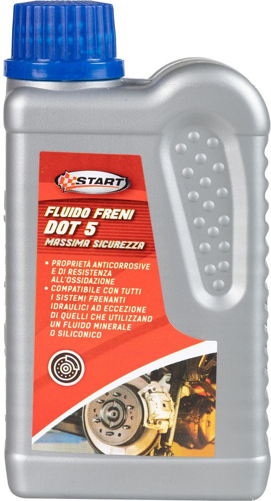 START Fluido freni auto Dot 5 anticorrosivo, resistente all'ossidazione