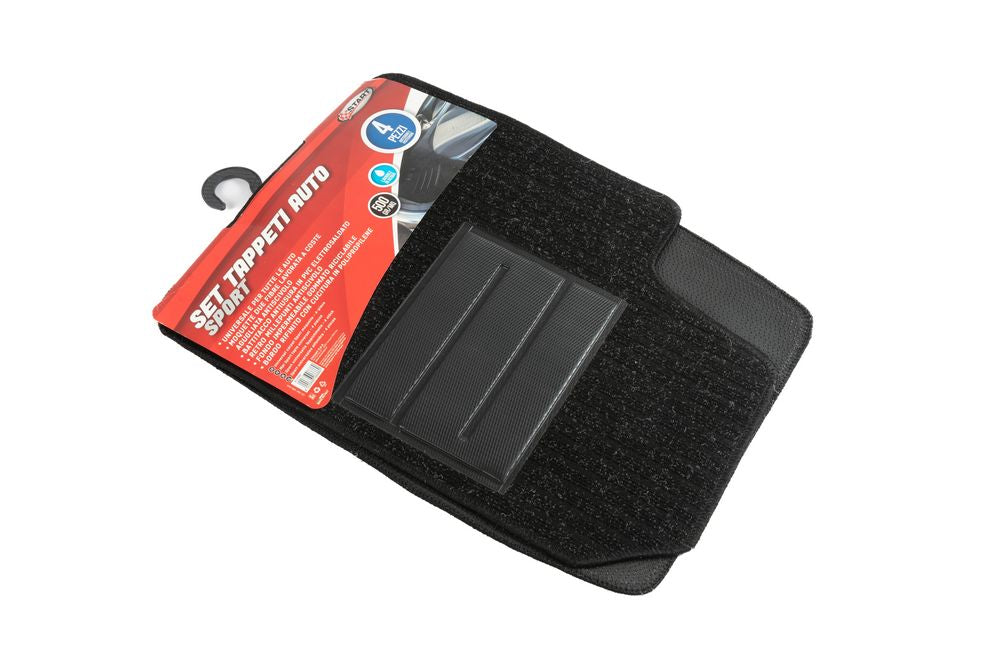 Set Completo Tappeti Auto Sport in moquette 500 GR/MQ Universale