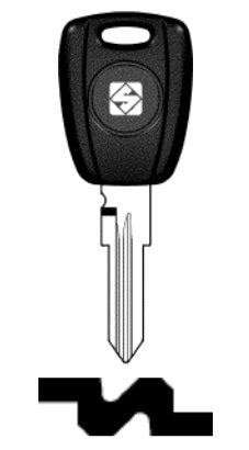 SILCA CHIAVE AUTO TRANSPONDER S/CHIP GT15RTE