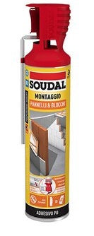 SOUDAL SCHIUMA GENIUS GUN PANNELLI E BLOCCHI ML.600