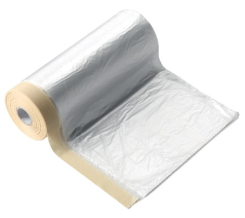 TELO COPRITUTTO PLASTICA MT. 1,8X20 ADESIVO