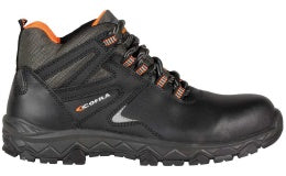 SCARPE COFRA ALTE PELLE NERA ASCENT S3 SRC N.40