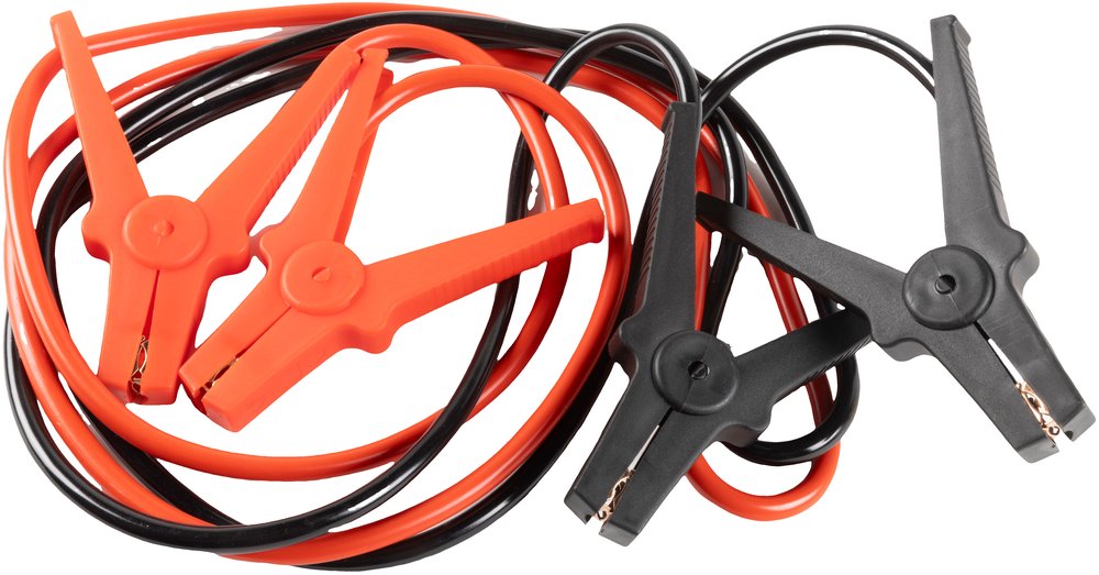 Cavi Batteria 400Ah 2,5m  Pinze Isolate per Avviamento Sicuro Auto e Moto