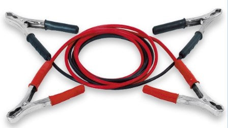 CAVI BATTERIA 120 AMP. MMQ.10 2,5 ML. C/PINZE STANDARD