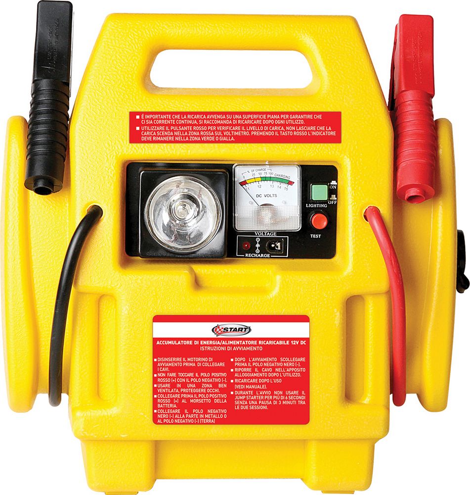 START Jump er con Compressore 250 PSI ? Avviatore Batteria Portatile Auto