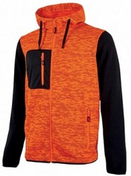 UPOWER FELPA RAINBOW ORANGE FLUO TG.L INVERNALE