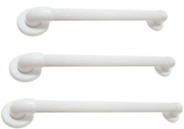 MANIGLIONE VASCA CM.30 PVC BIANCO DIAM.35 MM