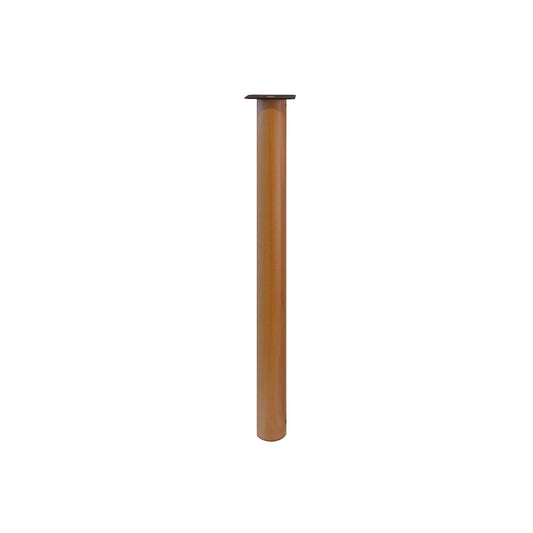 Gamba in legno tonda  62 - H.750 mm. ciliegio