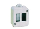 ELET: SCATOLA PORTAFRUTTI IP40 2 POSTI