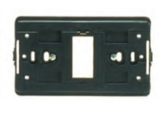 ELET: SUPPORTO X PLACCA 1 POSTO SCATOLATONDA (MAGIC)