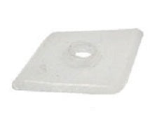 RONDELLA ROMBOIDALE PLASTICA MM.27X27 PR027P