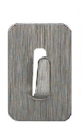 GANCI ADESIVI INOX RETTANGOLARI CM.2,5X3,5 BLS 4 PZ