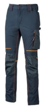 UPOWER PANTALONE ATOM BLU ARANCIO TG. MINVERNALE