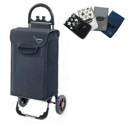 CARRELLO PORTASPESA MILANO LT.60 CM.42X36X97H