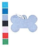 MYFAMILY MEDAGLIETTA OSSO MM.48X31 BLU MFXL01 confezione da PEZZI 5