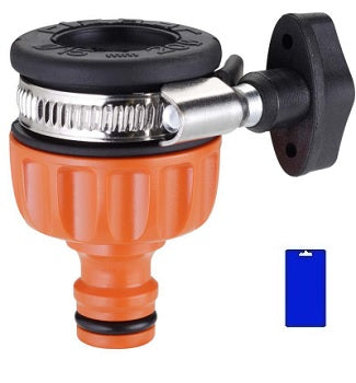 CLABER PRESA RUBI. LISCIO C/FASCETTA ACCIAIO BLS ART.8525