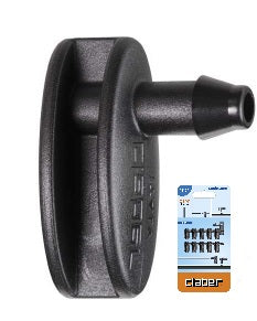 CLABER GOCCIA:TAPPO INNESTO X TUBO E FORO BLS 10PZ ART.91170