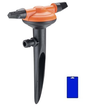 CLABER IRRIGATORE 2 BRACCI SPRAY-JET C/PUNTALE BLS ART.8663