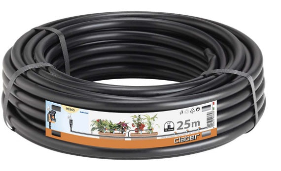 CLABER GOCCIA:TUBO PE NERO RT MM.16X25MT. ART.90365