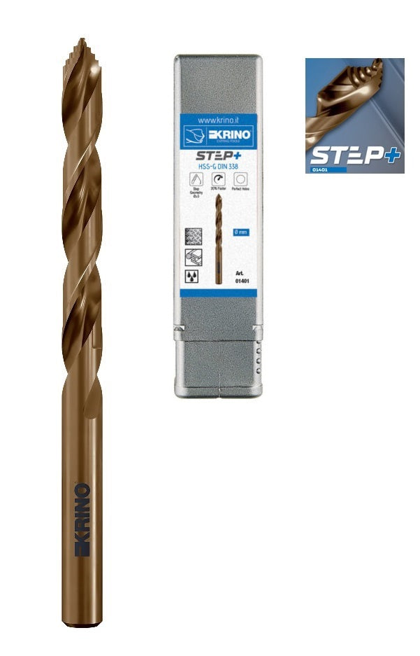 KRINO PUNTA HSS RETTIFICATA STEP+ MM. 4